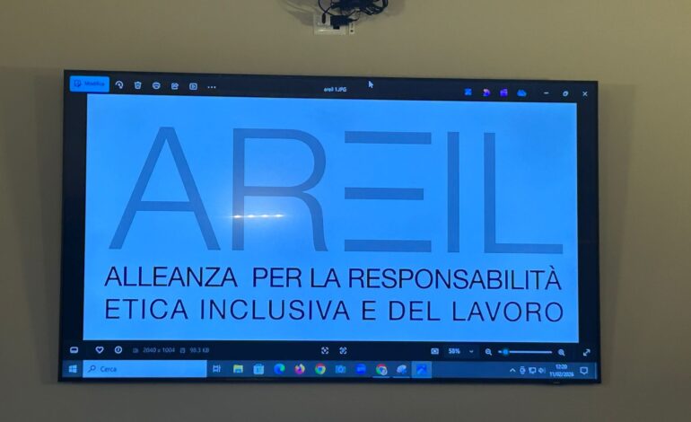 Il lavoro fondamento di una nuova intesa sociale: FESICA con A.R.E.I.L. per una nuova stagione della rappresentanza italiana